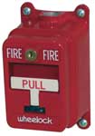 WHEELOCK MPS-100 Manual Pull Station Single Action Fire Red