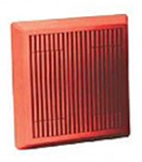 WHEELOCK MT4-115-R 8 Multitone Horn Surface Wall/Ceiling 115VAC Red