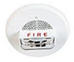 WHEELOCK SA-S90-W Self Amplified Spkr RND WALL/CEIL 24VDC Wht