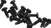 ICC ICACSS01BK RACK SCREWS,(25-PCS)-BLACK