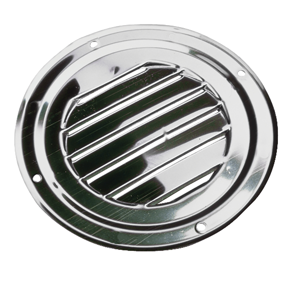SEA-DOG 331425-1 STAINLESS STEEL ROUND LOUVERED VENT - 5 INCH