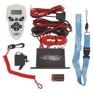 CMP TMPROANGLER Trolling Motor Remote Control; TrollMaster PRO Angler; For All Panther Brand Electro Steer Models; To Control Speed/ Maximum Throttle/ Idle Or Resume/ Left And Right Steering And Power On-Off; Waterproof