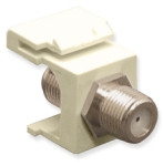 ICC IC107B5FAL Module F-Type Nickel Plated Almond