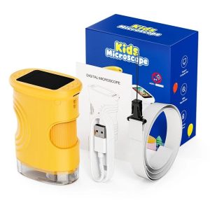 1000X Kids Digital Microscope with 2-Inch Screen & HD Camera