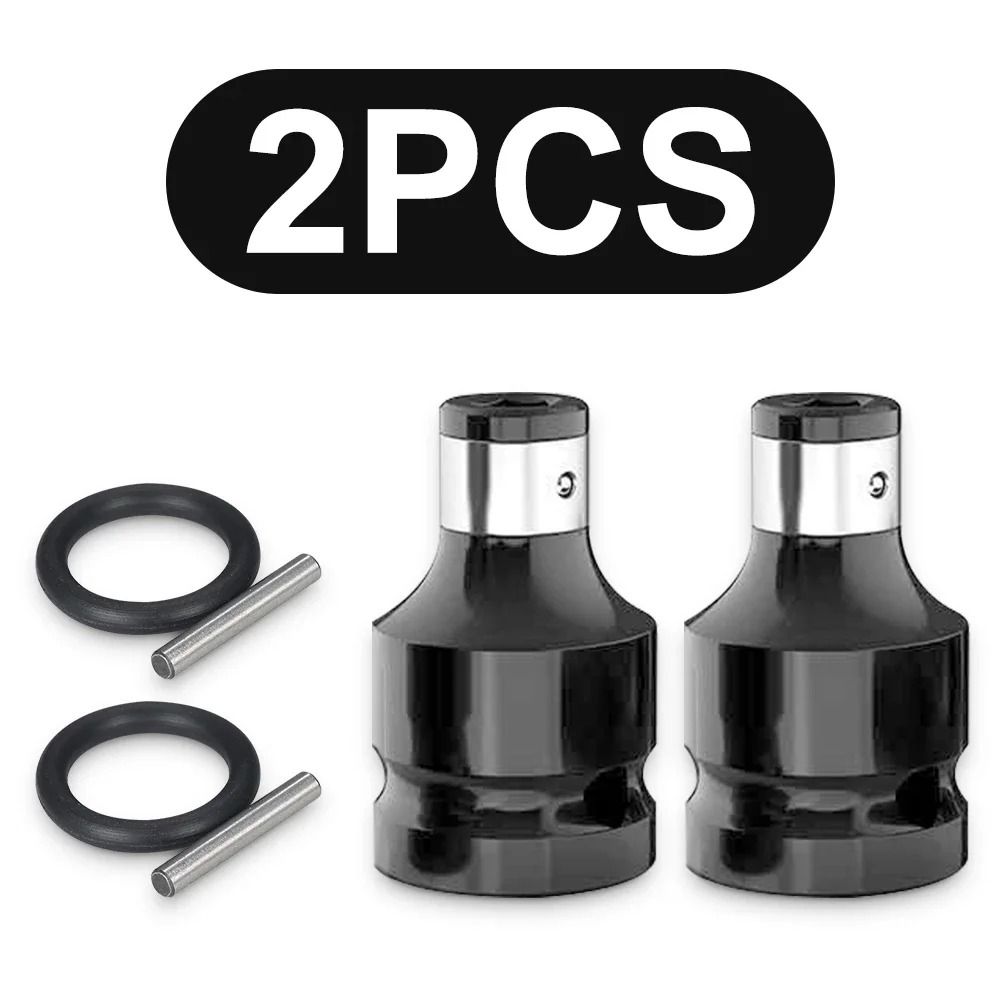 1/2 Inch Square to 1/4 Inch Hex Ratchet Socket Adapter