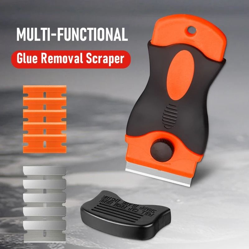 Auto Glass & Surface Scraper Tool