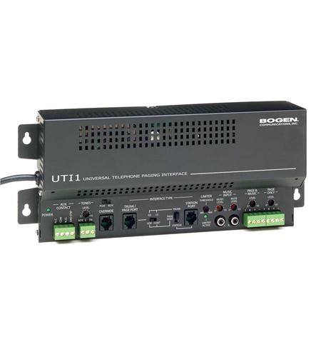 BOGEN UTI1 Single Zone Paging Controller