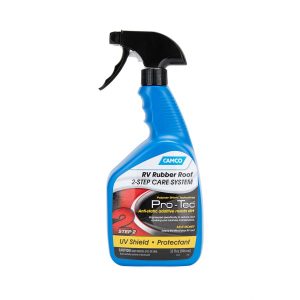 CAMCO 41443 PRO-TEC RUBBER ROOF PROTECTANT 32OZ; Use To Condition RV Rubber Roof; 32 Ounce Spray Bottle; Single