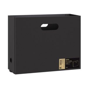 Foldable File Organizer Large Capacity Plastic Document Storage Box
