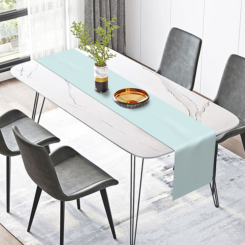 Fresh Mint Green Solid Table Runner For Dining Room - 12x72 Inch