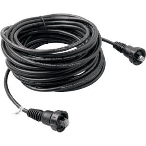 GARMIN 010-10552-00 MARINE NETWORK CABLE 40; Use With Garmin GPS Navigation System/ Chart Plotter/ Radar Unit/ Multi-Function Display; 40 Foot Length; Black; With Screw Collar/ Hole Plug; RJ45 Plugs At Each End
