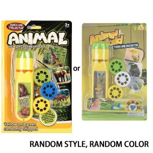 Kids Mini Projector Flashlight With 24 Patterns - Luminous Exploration Lamp Toy