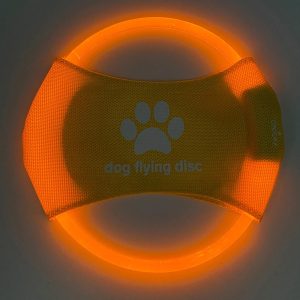LED Light Dog Flying Discs: Interactive Training Toys for Pets