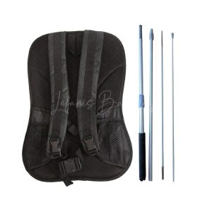 Lofaris Custom Logo Text Carry Backpack Feather Flag - Hardware Only / Teardrop