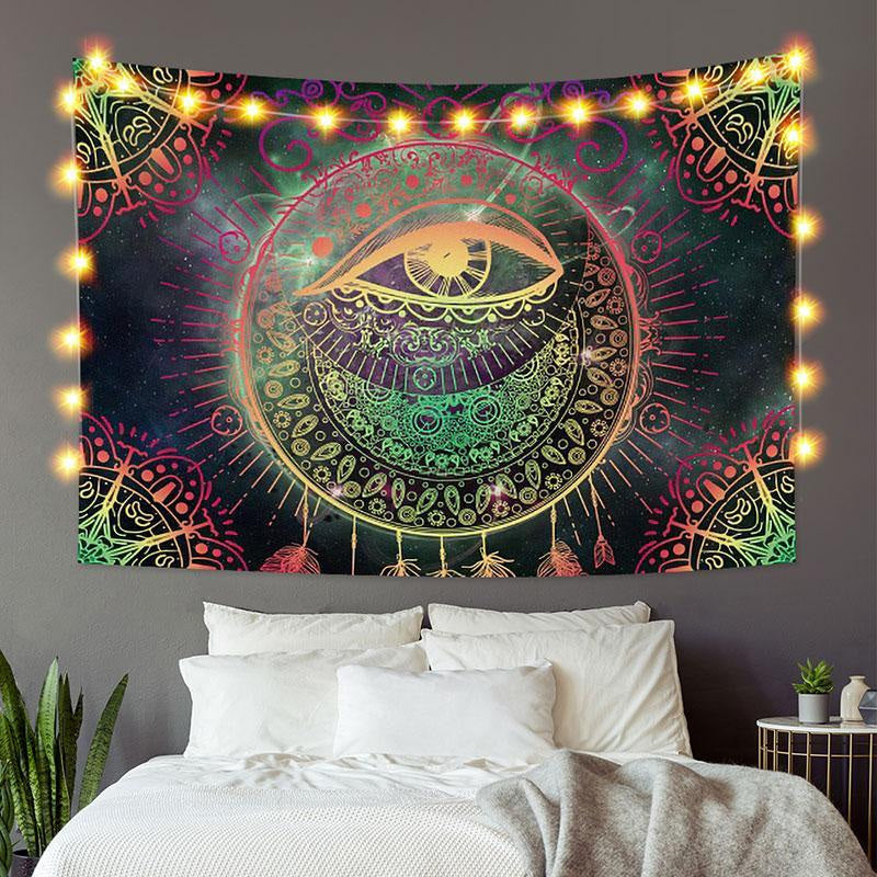 Magic Pattern Abstract Divination Mandala Custom Tapestry - 83x59inch (2.1x1.5M)
