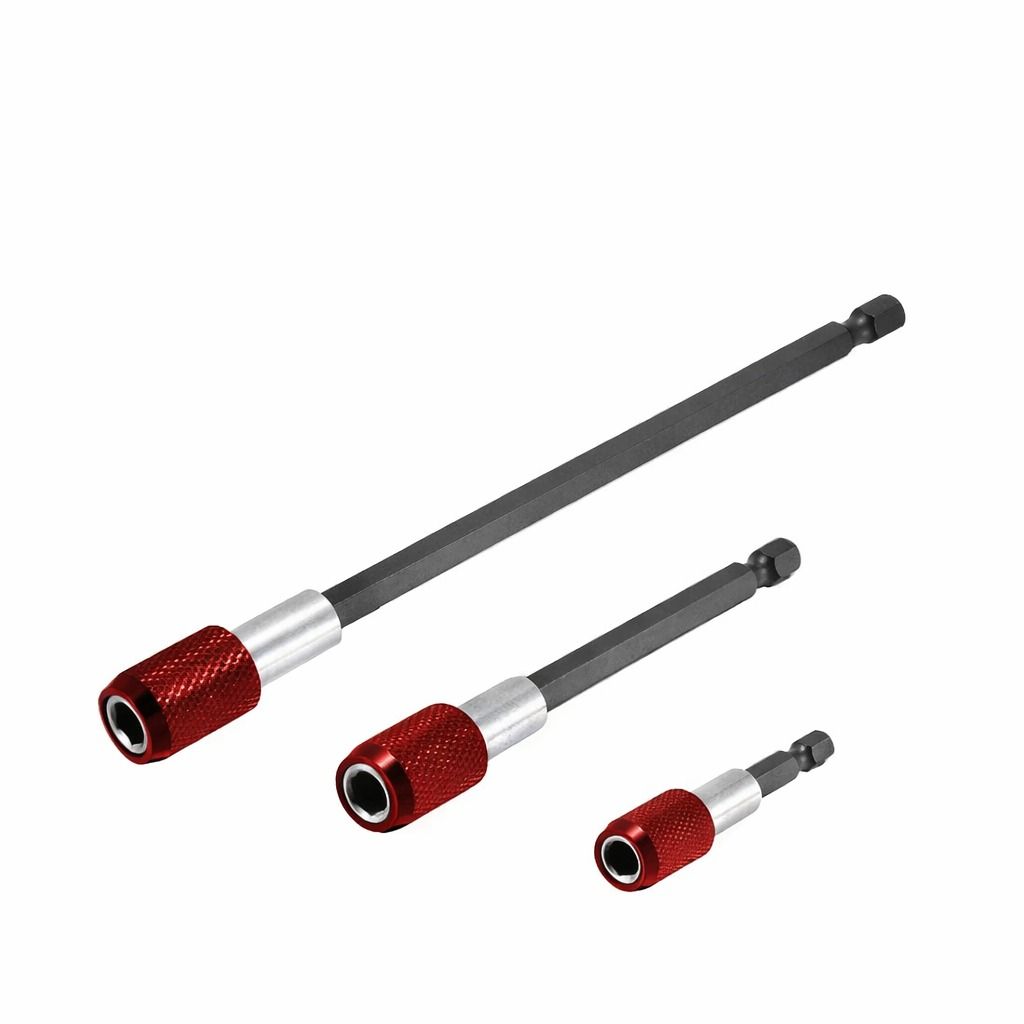 Magnetic Bit Holder Set Quick Release Hex Shank Drill Bit Extension