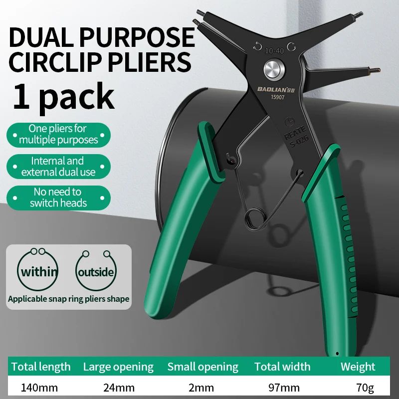 Multifunction Snap Ring Circlip Pliers