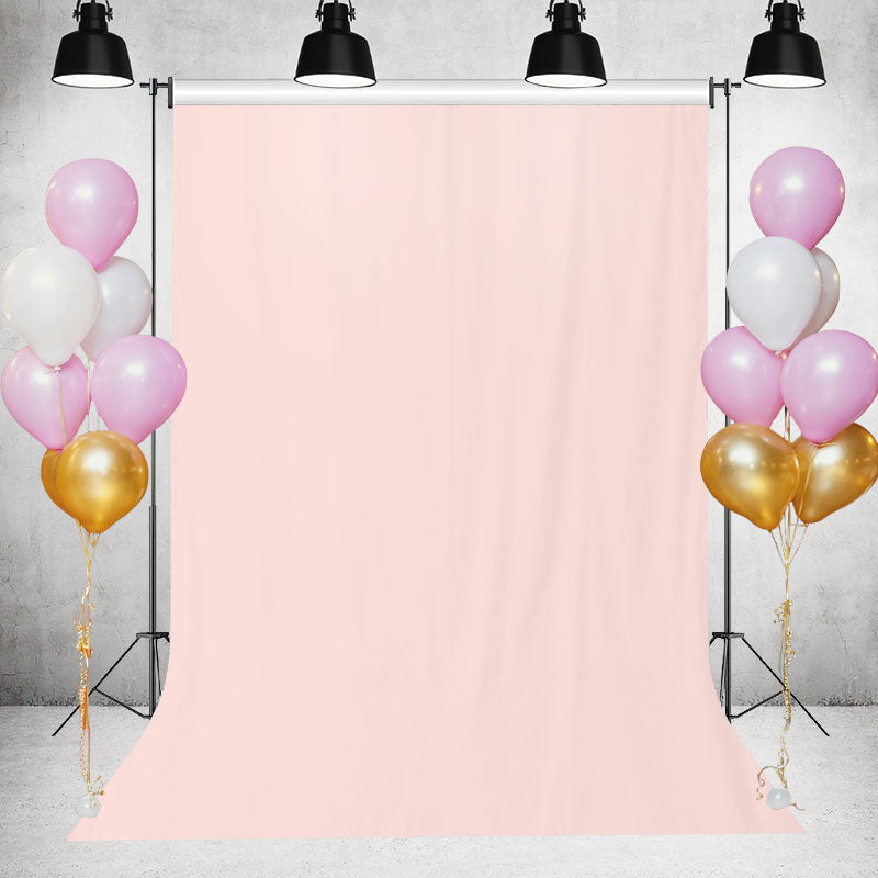 Pink Solid Simple Party Backdrop for Photo - 3X5FT(1X1.5M)
