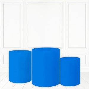 Royalblue Plinth Cover Solid Color Cake Table Cover - Microfiber Cloth / Standard Size