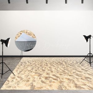 Sand Pattern Tropical Beach Texture Photo Backdrop - 5x3ft (WxH)