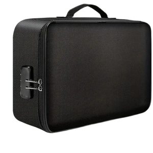 SecureShield Fireproof Document Bag - Water-Resistant Multi-Compartment File & Laptop Organizer