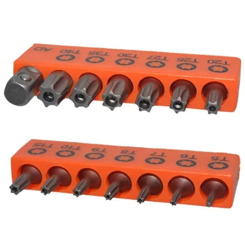Torx Bit Set, Hex Star Spanner, Tri Wing Screwdriver, Tamper Proof Security