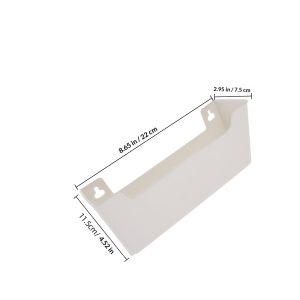 Wall File Organizer Wall Mounted Magazine Holder Large Capacity Mail & Document Storage Rack