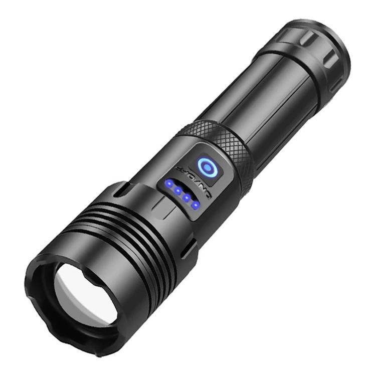 Waterproof Tactical Torch with COB Work Light