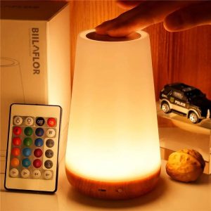 13 Color Changing Night Light - Portable RGB Bedside Lamp