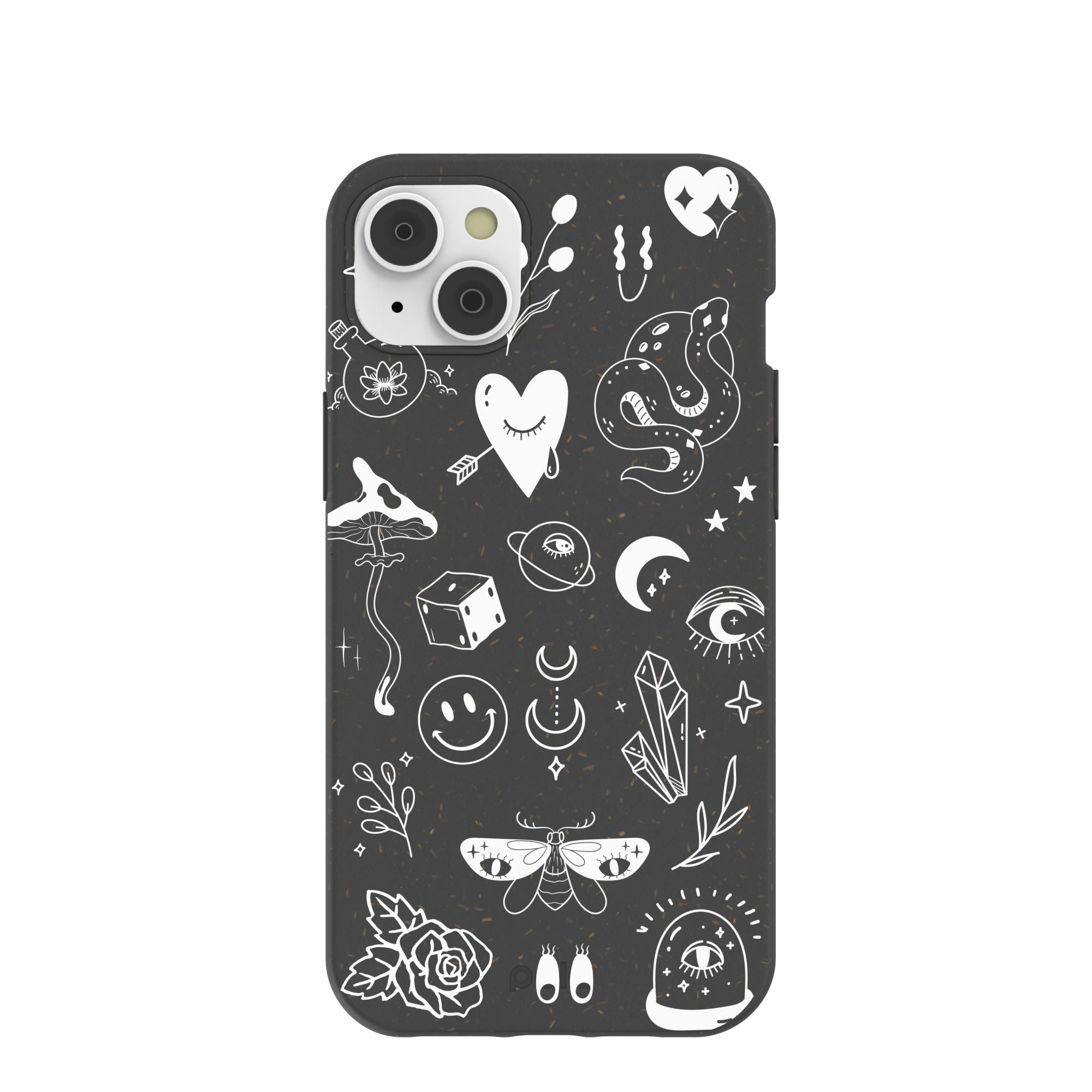 Black Contrast iPhone 14 Plus Case