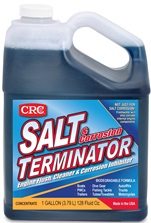 CRC SX128 Salt Terminator Engine Flush, Cleaner, And Corrosion Inhibitor, 1 Gallon, Dissolves Salt And Leaves A Protective Coating