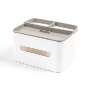 Car Mounted Coffee Table, Multifunction Desktop Remote Control Storage Box, Simple Dustproof Paper Box for Home