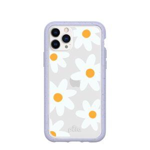 Clear Daisy iPhone 11 Pro Case With Lavender Ridge