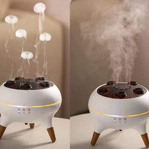 Dynamic Multi Spray Aromatherapy Diffuser & Colorful Lights Humidifier with Remote Control