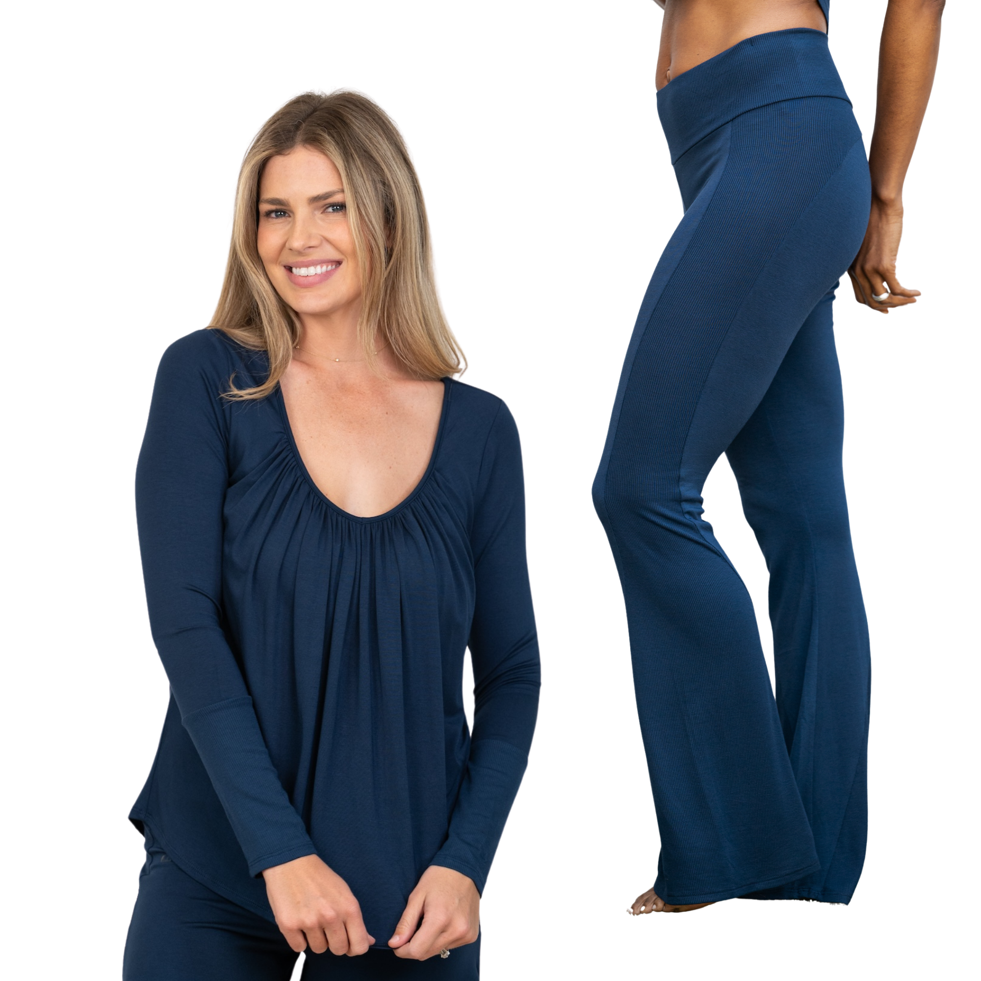 Evening Set, Navy - XS / S / Regular 31"