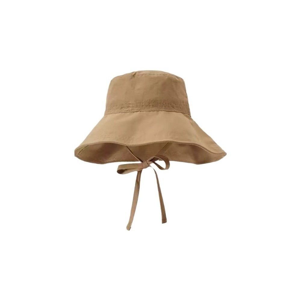 Foldable Wide Brim Sun Hat Breathable Adjustable Bucket Hat