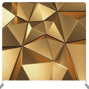 Golden Regular Contrast Textured Backdrop For Decor - 6X6FT(1.8X1.8M)