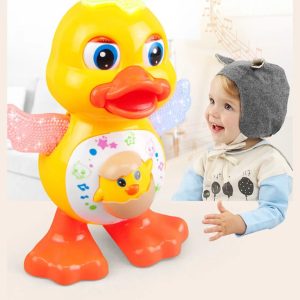 Interactive Dancing Duck Toy With Music & Lights, Screen-Free Fun For Toddlers