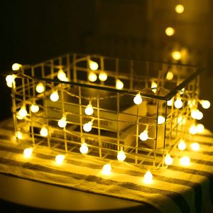 LED Ball String Lights For Indoor & Outdoor Décor