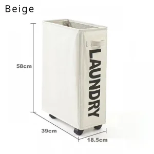 Large Capacity Dustproof Laundry Basket, Foldable Organization Household Storage, Simple Modern Multifunctional Design