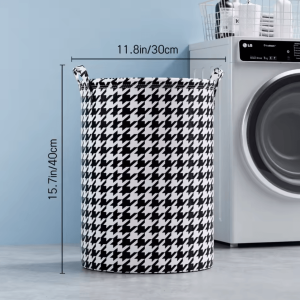 Large Collapsible Tall Laundry Hamper with Handles