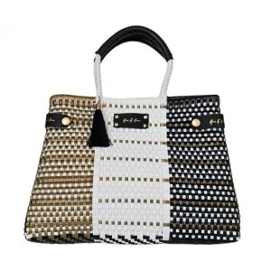 Less Pollution Handbag - Golden Espresso