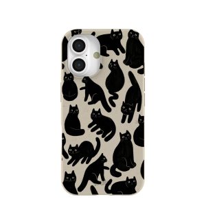 London Fog Night Meowers iPhone 16 Case