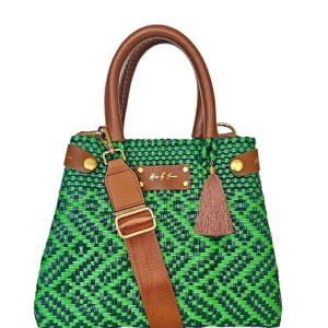 Mini Less Pollution Crossbody Bag - Emerald