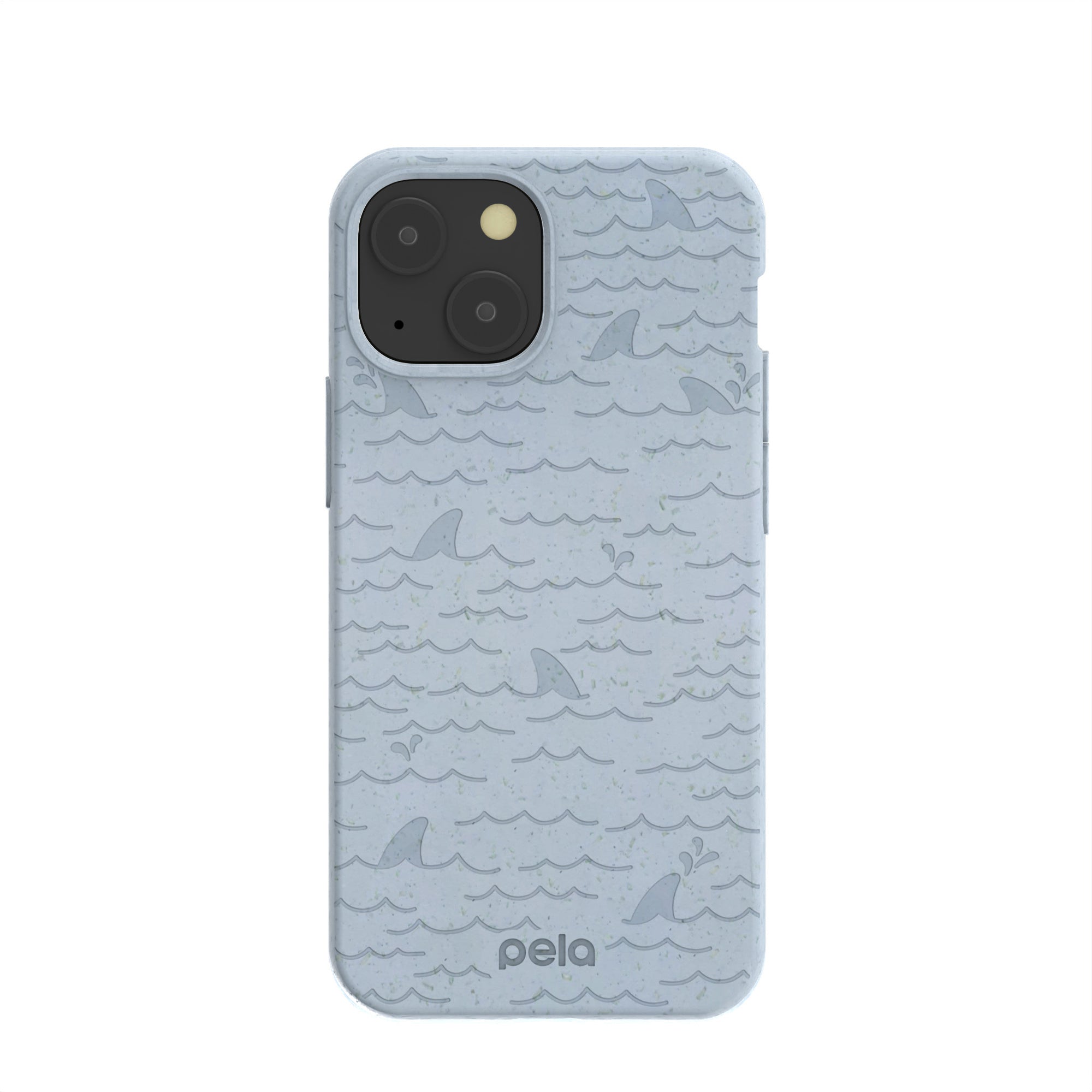 Powder Blue Fin iPhone 13 Mini Case