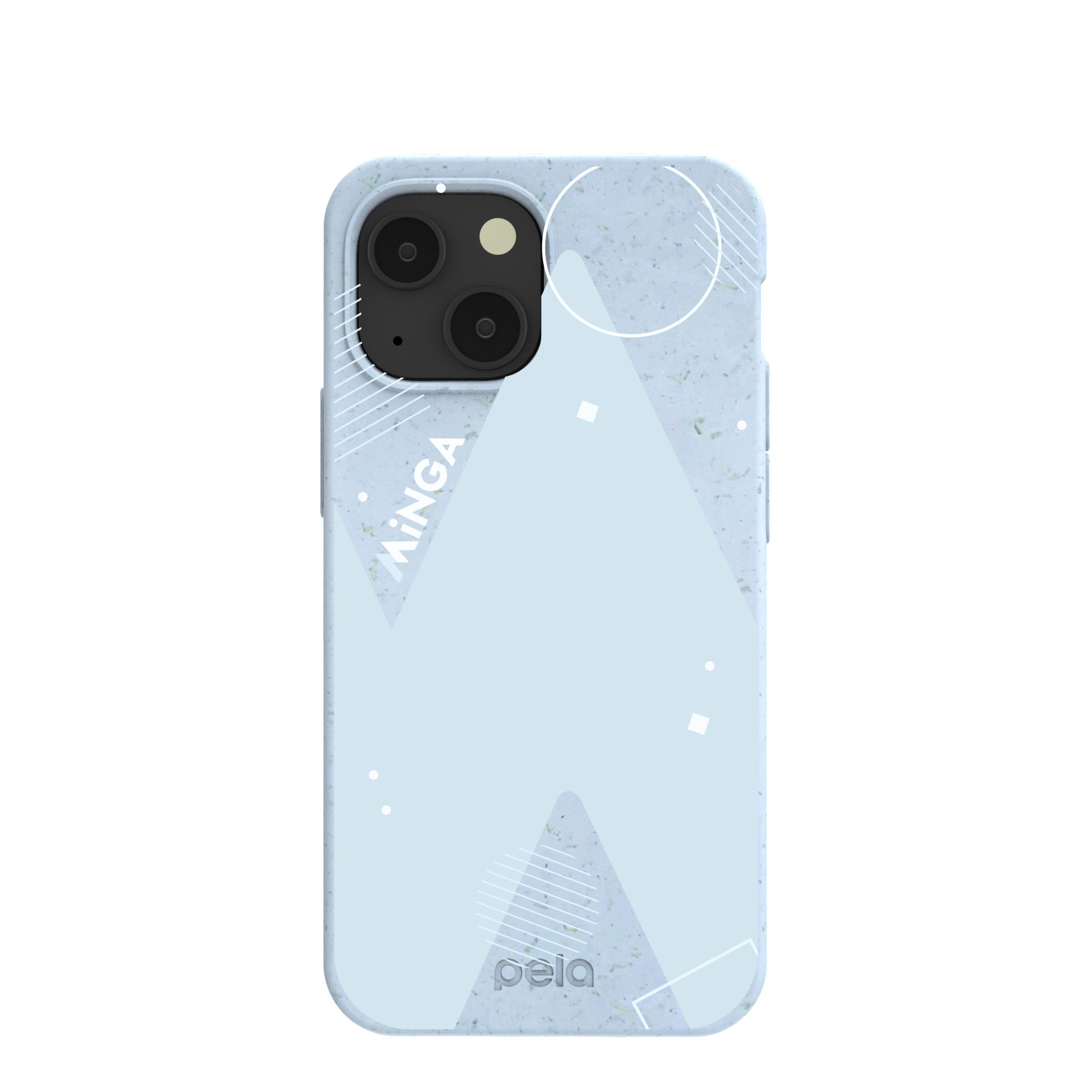 Powder Blue Minga Classic iPhone 13 Mini Case