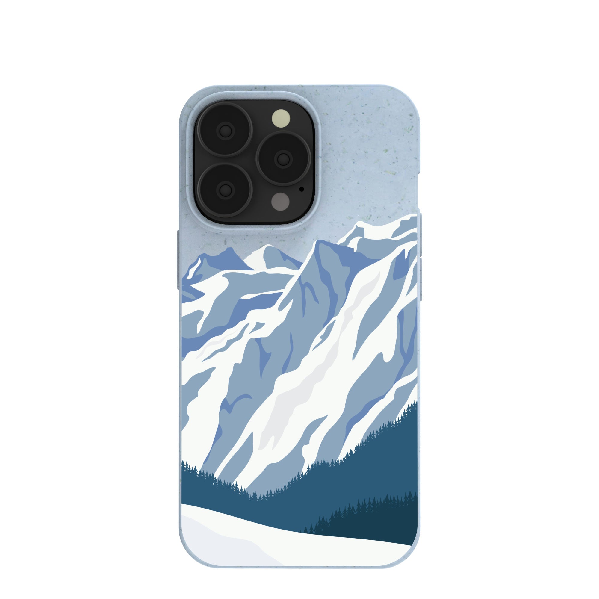 Powder Blue Slopes Calling iPhone 13 Pro Case