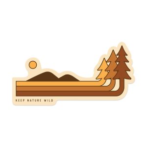 Retro Pines | Sticker