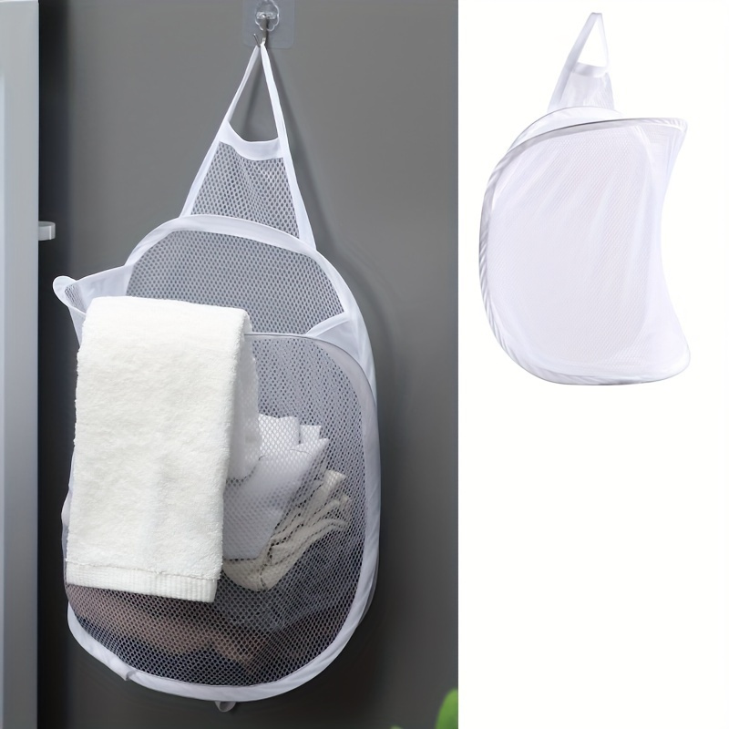 Saving Wall Mounted Foldable Laundry Hamper