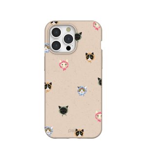 Seashell Cat Couture iPhone 15 Pro Max Case
